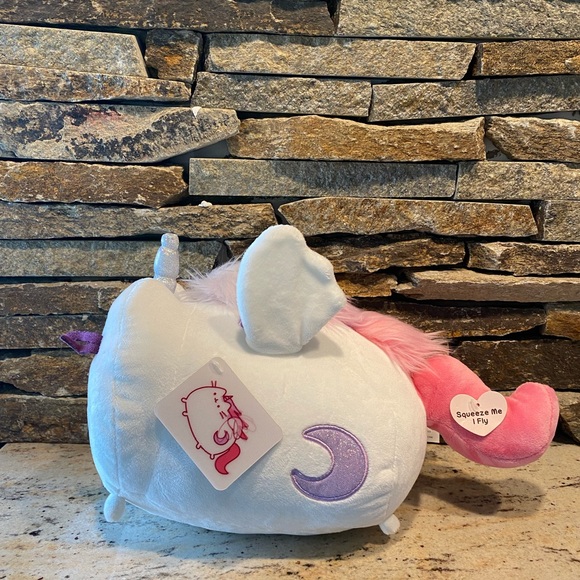 NWT Pusheen unicorn pusheenicorn flying squeezer plush - Picture 2 of 5